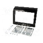 Rama adaptoare Fiat, 2 DIN, negru luciu, PER.PIC. - MA26024/T+KIT