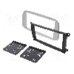 Rama adaptoare Ford, 2 DIN, argintie, PER.PIC. - MA27010/T+KIT