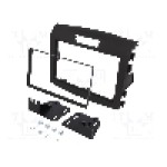 Rama adaptoare Honda, 2 DIN, neagra, PER.PIC. - MA30008/T+KIT