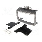 Rama adaptoare Hyundai, 2 DIN, argintie, ACV - 381143-20-2