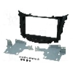 Rama adaptoare Hyundai, 2 DIN, negru luciu, 4CARMEDIA -  Rama adaptoare Hyundai, 2 DIN, negru luciu, 4CARMEDIA -