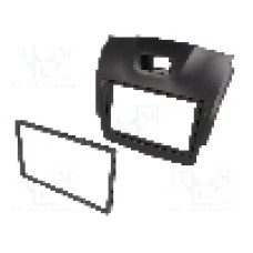 Rama adaptoare Isuzu, 2 DIN, neagra, 4CARMEDIA - 