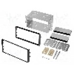 Rama adaptoare Kia, 2 DIN, neagra, PER.PIC. - MA39020/T+KIT