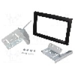 Rama adaptoare Kia, 2 DIN, neagra, PER.PIC. - MA39053/T+KIT