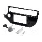 Rama adaptoare Kia, 2 DIN, negru luciu, PER.PIC. - MA39050.2/T+KIT