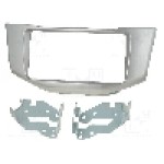 Rama adaptoare Lexus, 2 DIN, argintie, 4CARMEDIA - 