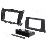 Rama adaptoare Mazda, 2 DIN, neagra şi argintie 