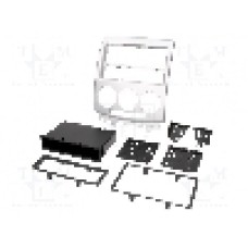 Rama adaptoare Mazda, 2 ISO, argintie, METRA - 99-7509