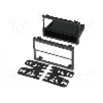 Rama adaptoare Mazda, 2 ISO, neagra, METRA - 99-7505