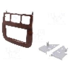 Rama adaptoare Mercedes, 2 DIN, maro, 4CARMEDIA - 