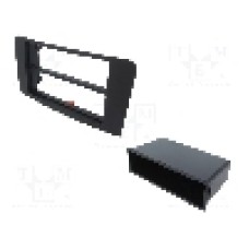 Rama adaptoare Mercedes, 2 DIN, neagra 