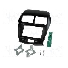 Rama adaptoare Mitsubishi, 2 DIN, neagra, ACV - 381200-11