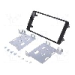 Rama adaptoare Mitsubishi, 2 DIN, negru luciu, PER.PIC. - MA55014/T+KIT