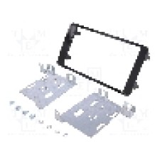 Rama adaptoare Mitsubishi, 2 DIN, negru luciu, PER.PIC. - MA55014/T+KIT