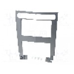 Rama adaptoare Nissan, 2 DIN, argintie, METRA - 95-7404S