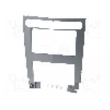 Rama adaptoare Nissan, 2 DIN, argintie, METRA - 95-7404S