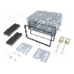 Rama adaptoare Nissan, 2 DIN, neagra 