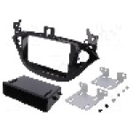 Rama adaptoare Opel, 2 DIN, negru luciu, ACV - 281230-29