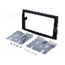 Rama adaptoare Opel, 2 DIN, negru luciu, PER.PIC. - MA60006/T+STF