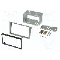 Rama adaptoare Peugeot, 2 DIN, argintie, ACV - 381040-01