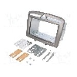 Rama adaptoare Peugeot, 2 DIN, argintie, ACV - 381040-03-2