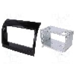 Rama adaptoare Peugeot, 2 DIN, negru luciu, ACV - 381094-27