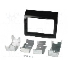 Rama adaptoare Peugeot, 2 DIN, negru luciu, PER.PIC. - MA26020/T+STF