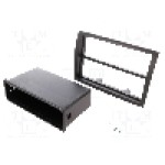 Rama adaptoare Peugeot, 2 ISO, neagra, PER.PIC. - MA26013.2