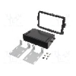 Rama adaptoare Renault, 2 DIN, negru luciu, ACV - 281250-14-2