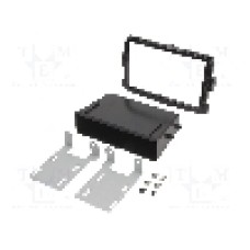 Rama adaptoare Renault, 2 DIN, negru luciu, ACV - 281250-14-2