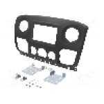 Rama adaptoare Renault, 2 DIN, negru mat, PER.PIC. - MA57020/T+KIT