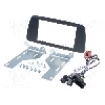 Rama adaptoare Seat, 2 DIN, antracit, PER.PIC. - KITMA95020