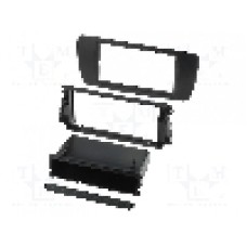 Rama adaptoare Seat, 2 DIN, black nit (AN1), ACV - 281328-06-2-0