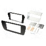 Rama adaptoare Seat, 2 DIN, black nit (AN1), ACV - 381328-06-2