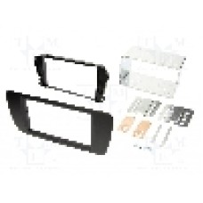 Rama adaptoare Seat, 2 DIN, black nit (AN1), ACV - 381328-06-2