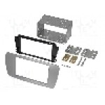 Rama adaptoare Seat, 2 DIN, grey conamera (AS2), ACV - 381328-06-3