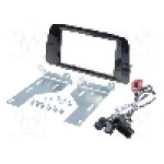 Rama adaptoare Seat, 2 DIN, negru luciu, PER.PIC. - KITMA95020.2