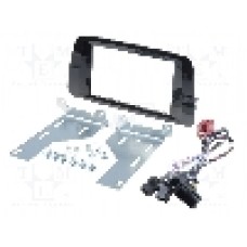 Rama adaptoare Seat, 2 DIN, negru luciu, PER.PIC. - KITMA95020.2