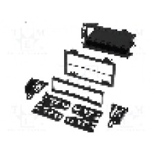 Rama adaptoare Suzuki, 2 ISO, neagra, METRA - 99-2003