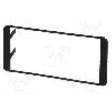 Rama adaptoare Toyota, 2 DIN, neagra 