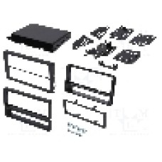 Rama adaptoare Toyota, 2 ISO, neagra, METRA - 99-8205