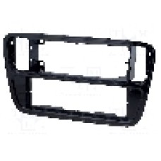 Rama adaptoare VW, 1 DIN, negru luciu, ACV - 281320-24
