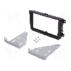 Rama adaptoare VW, 2 DIN, neagra, 4CARMEDIA - 