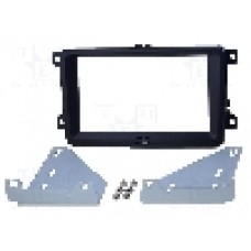 Rama adaptoare VW, 2 DIN, neagra, ACV - 381320-30-1