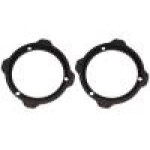 Set 2 distantiere pentru difuzoare auto, 130mm, MDF, Audi - DMAUDI07