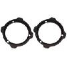 Set 2 distantiere pentru difuzoare auto, 130mm, MDF, Audi - DMAUDI07