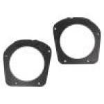 Set 2 distantiere pentru difuzoare auto, 130mm, MDF, BMW - DMBMW12