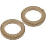Set 2 distantiere pentru difuzoare auto, 130mm, MDF, Daewoo - 