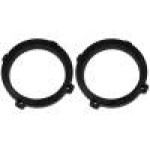 Set 2 distantiere pentru difuzoare auto, 165mm, MDF, Opel - DMOPEL03