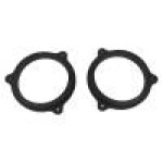 Set 2 distantiere pentru difuzoare auto, 165mm, MDF, Opel - DMOPEL06